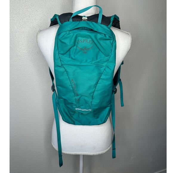 Osprey Kitsuma 1.5 Black & Teal Hydration Pack - Picture 1 of 10